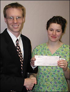 Scholarship winner