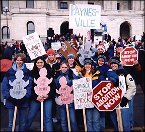 MCCL rally on capitol steps