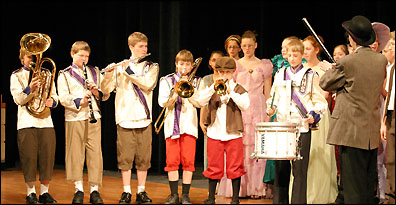 The Music Man Jr.  band