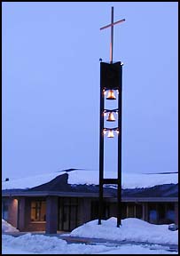 Outside and bell tower