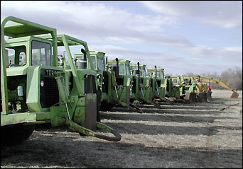 Airport equipment - photo by Michael Jacobson