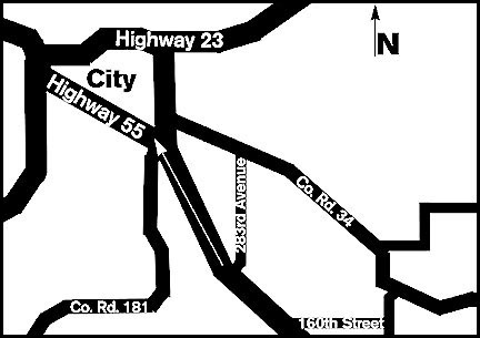 Co. Rd. 34 Detour Route