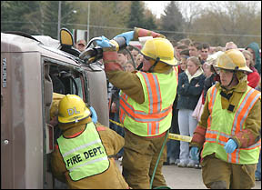 Using Jaws of Life