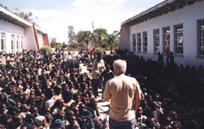 Gary addresses assembly