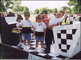 Winning float