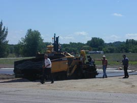 Paving the Wilglo area