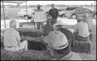 Irrigation tour