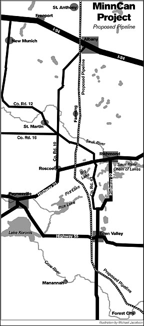 Pipeline map