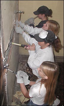 Fixing basement room