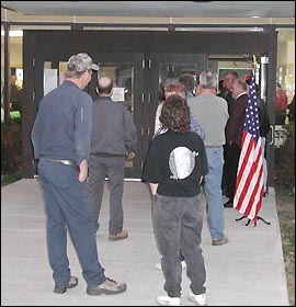 Line for voting