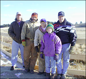 Members of the Koronis Hills Snowmobile Club - photo by Bonnie Jo Hanson