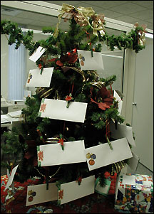 card tree