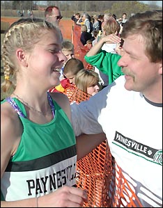 Jen Hess and her dad Dave