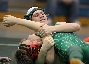 Joey Sheridan wrestling