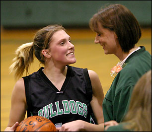 Amanda with coach