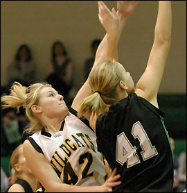 Girls basketball vs NL-S