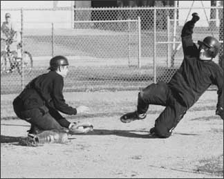 Baseball practice