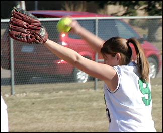 Softball pitch