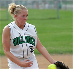Val Callenius pitched a complete game