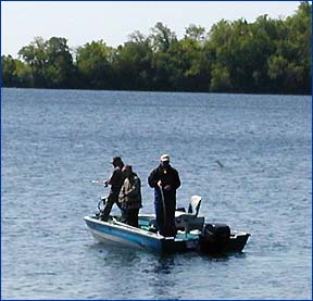 Men fishing