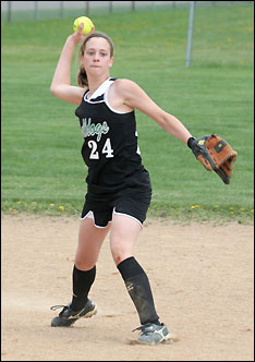 Softball throw