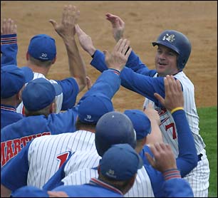 baseball high five