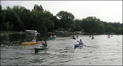 Kayakers