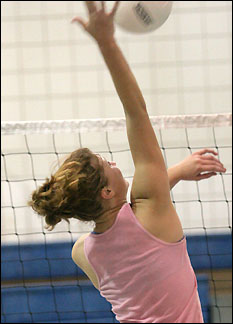 volleyball practice