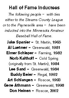 Hall of Fame members