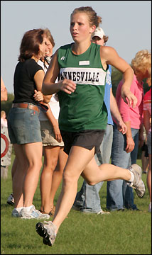 Kacy Nehowig running