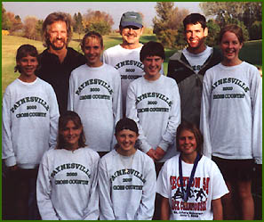 Girls Cross Country team