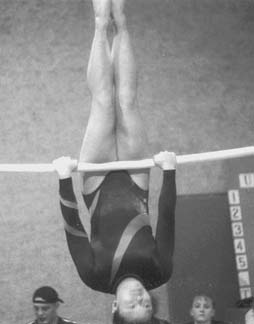 Rachel Koehn on the Uneven Bars